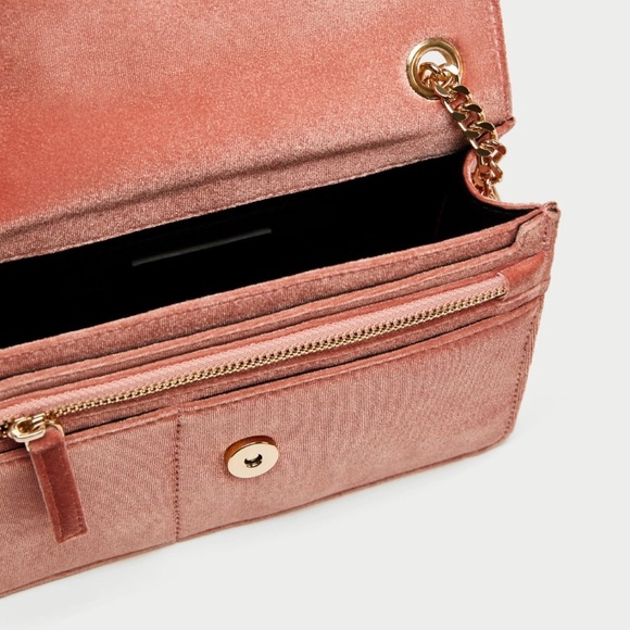 Zara Bags Zara Crossbody Bag With Beaded Chain Poshmark